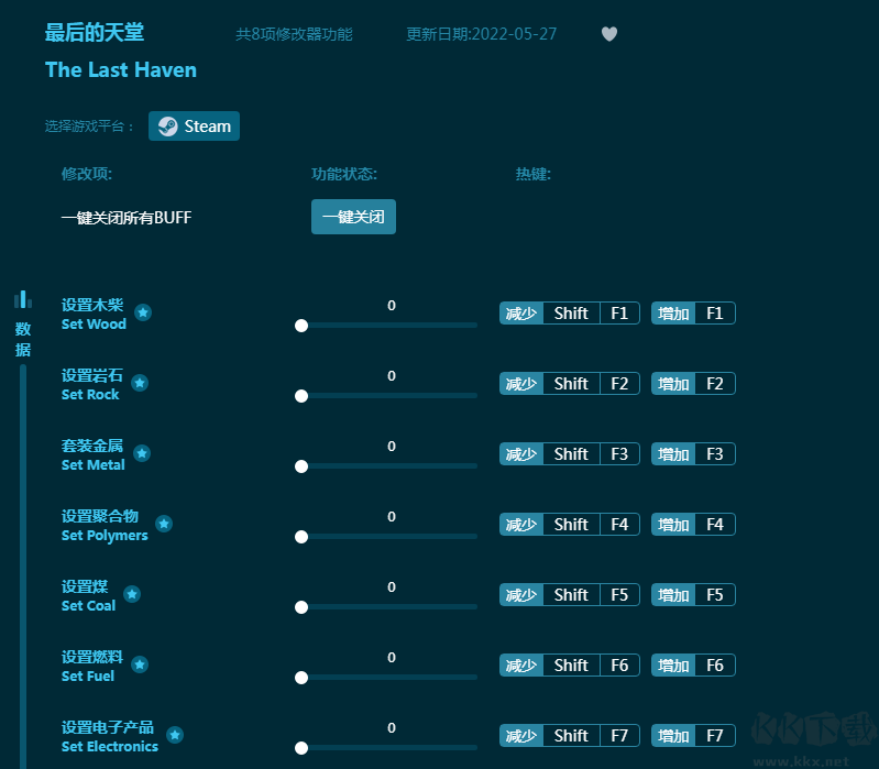 最后的天堂八项修改器