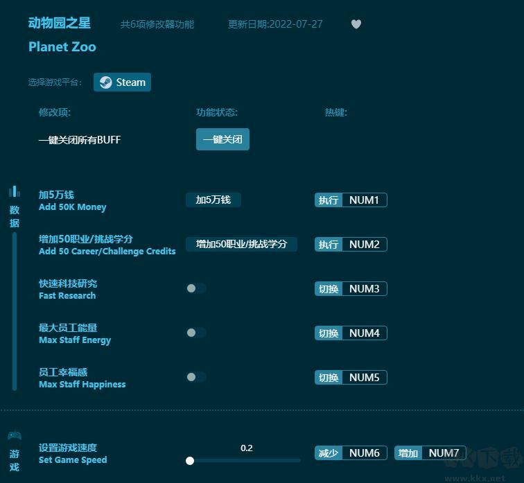 动物园之星六项修改器