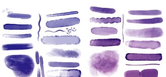 [PS笔刷]Photoshop水彩笔刷下载 (附安装教程)