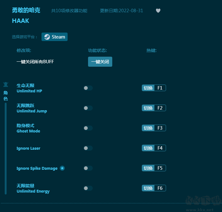 勇敢的哈克十项修改器
