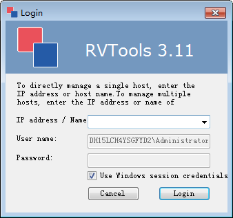 RVtools