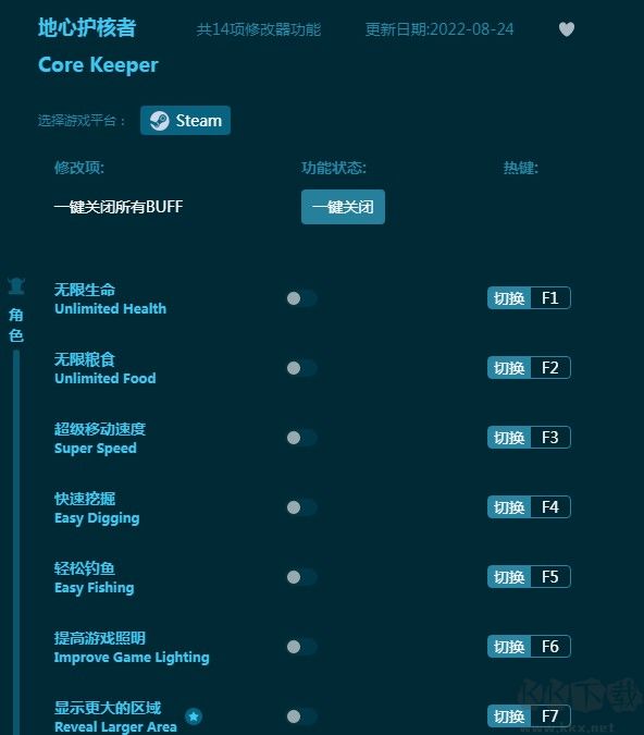 地心护核者全能修改器