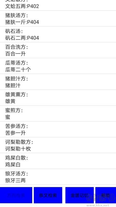 伤寒论检索电子版