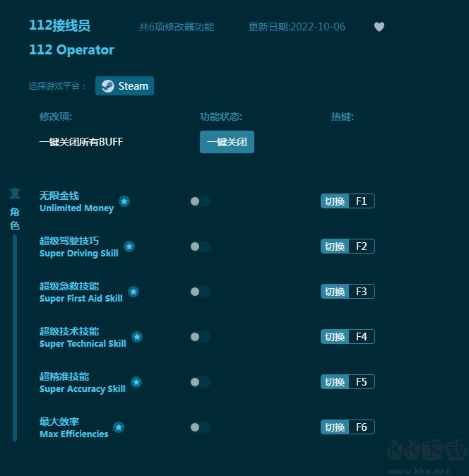 112接线员六项修改器