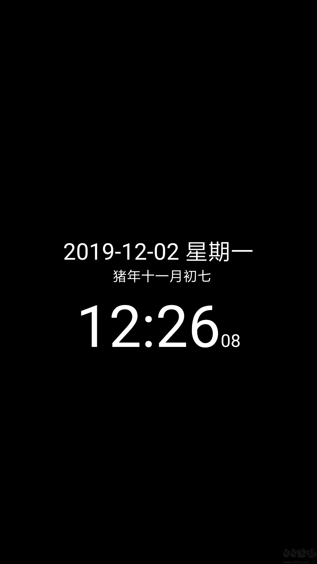 简黑时钟