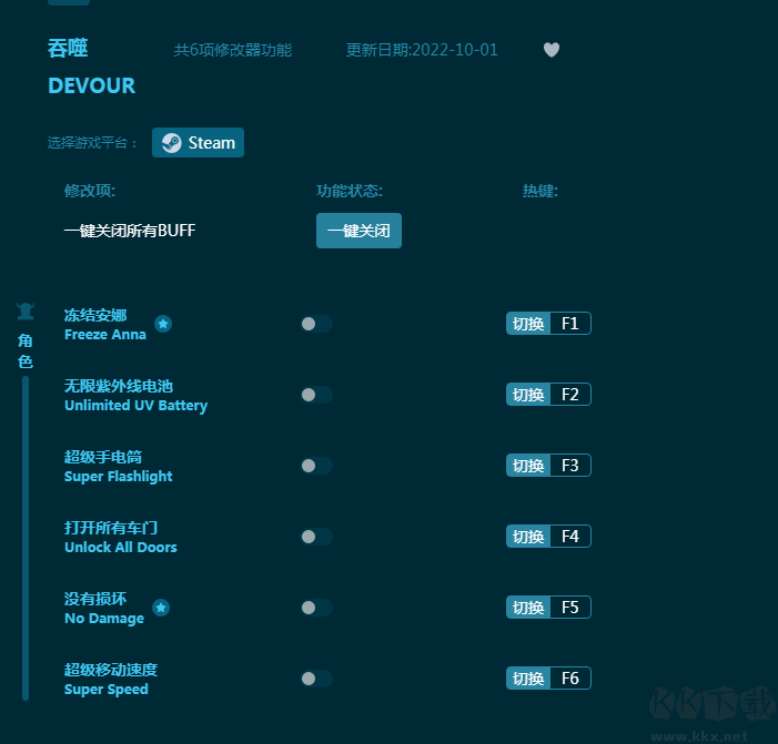吞噬六项修改器