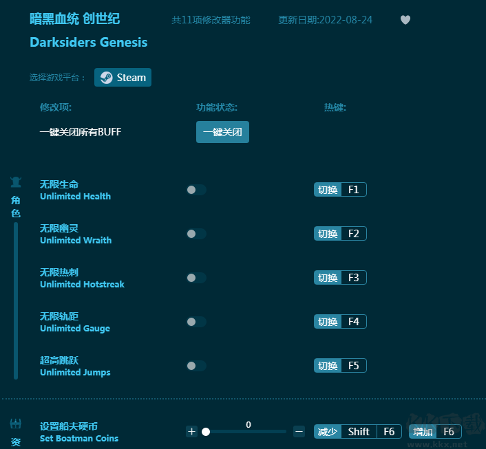 暗黑血统:创世纪十一项修改器