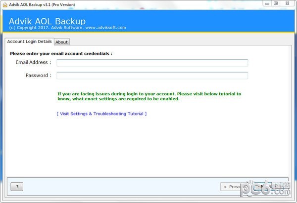 Advik AOL Backup(AOL邮件备份工具)