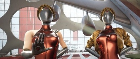 [原子之心MOD]双生舞伶女机器人红色紧身衣MOD