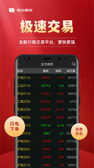 信达期货极速交易APP