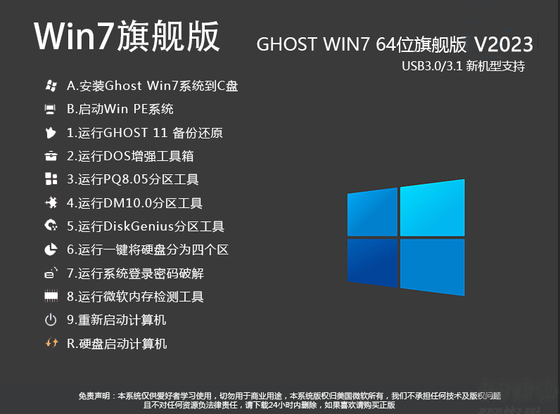 2022最新Win7旗舰版64位镜像