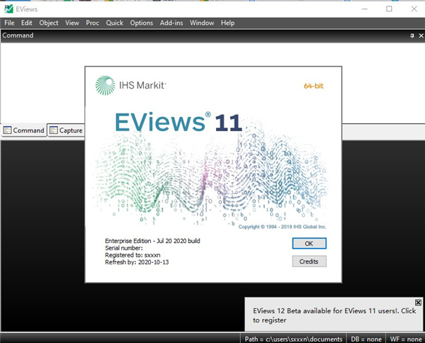 EViews软件下载