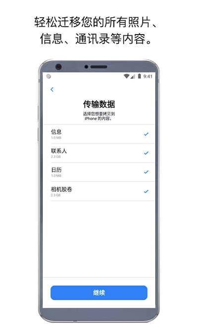 安卓转移到iOS