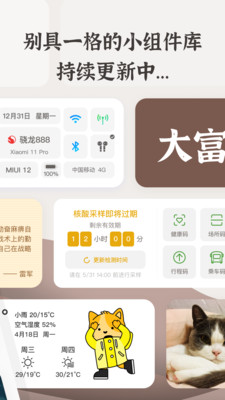 小组件盒子APP