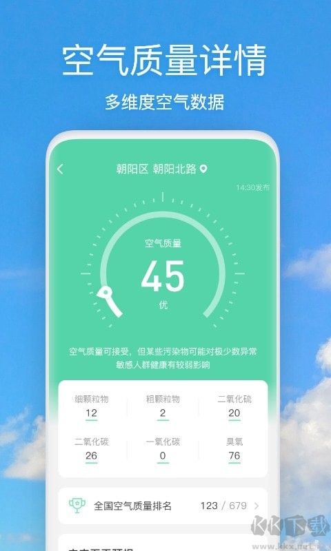 本地天气预报app