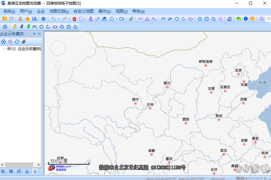 奥维互动地图浏览器x64电脑端