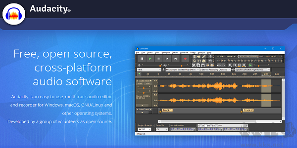Audacity-多轨音频编辑器(免费版)
