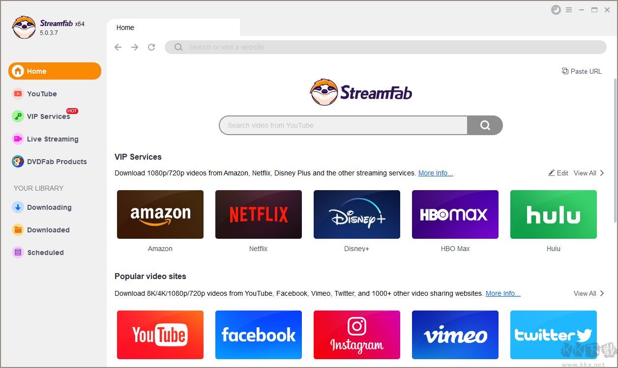 Streamfab破解版中文-国外流媒体视频下载工具