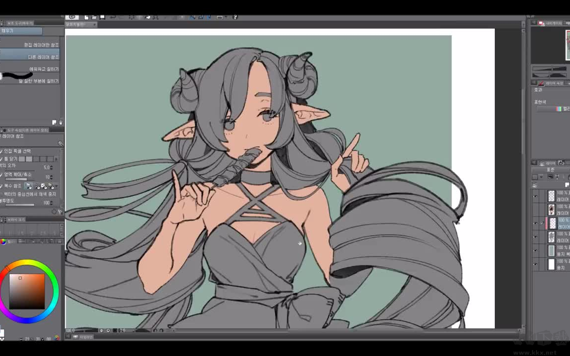 CLIP STUDIO PAINT EX+破解版中文版(含Materials素材库)