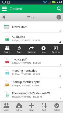 SugarSync(网络硬盘)