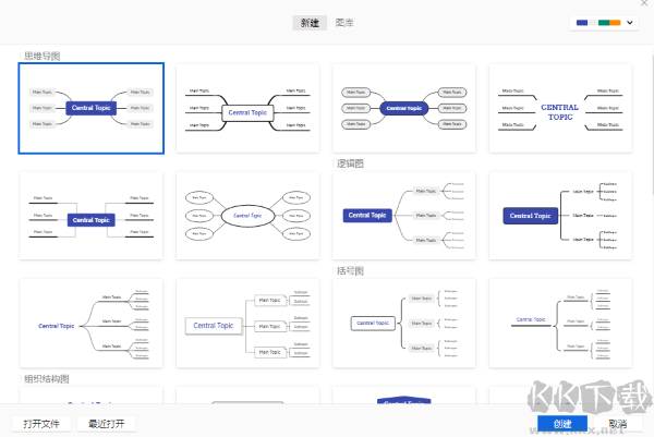 xmind思维导图中文版