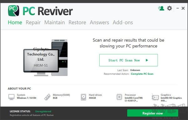 PC Reviver(电脑优化维护工具)