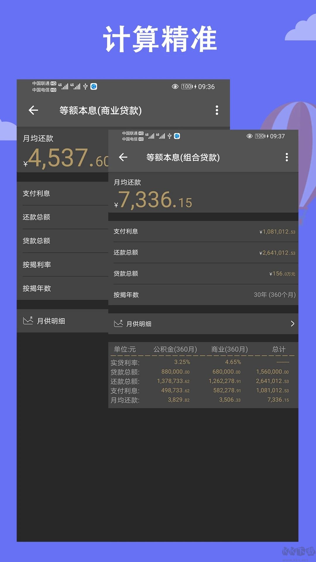 房贷计算器2020最新版
