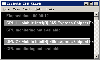 GPU Shark(监视显卡温度工具)