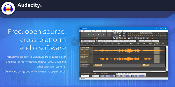 Audacity汉化版