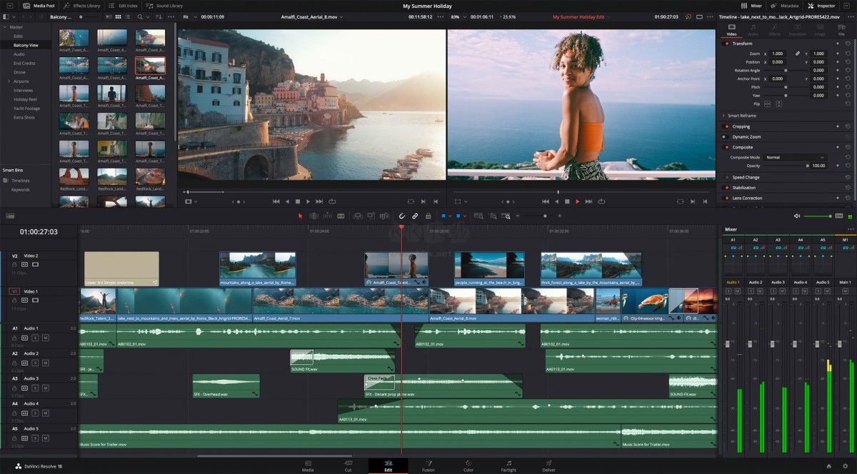 DaVinci Resolve Studio中文版(达芬奇调色板)