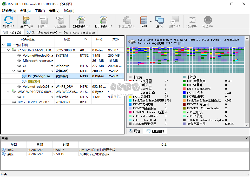 R-Studio Technician(数据恢复)中文便携版