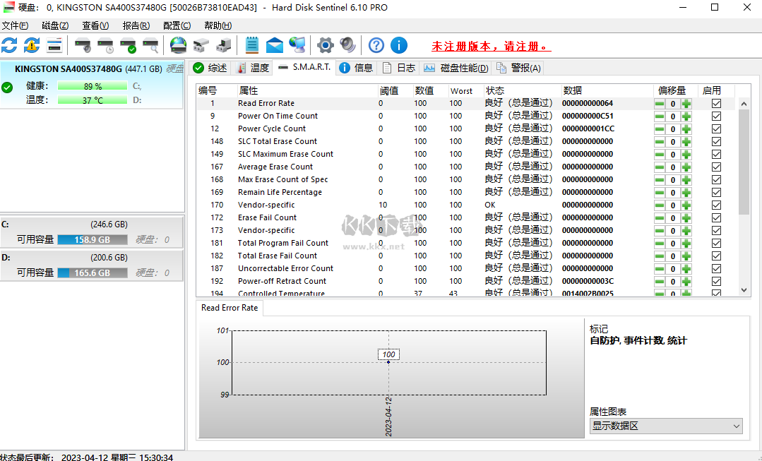 Hard Disk Sentinel Pro免安装版