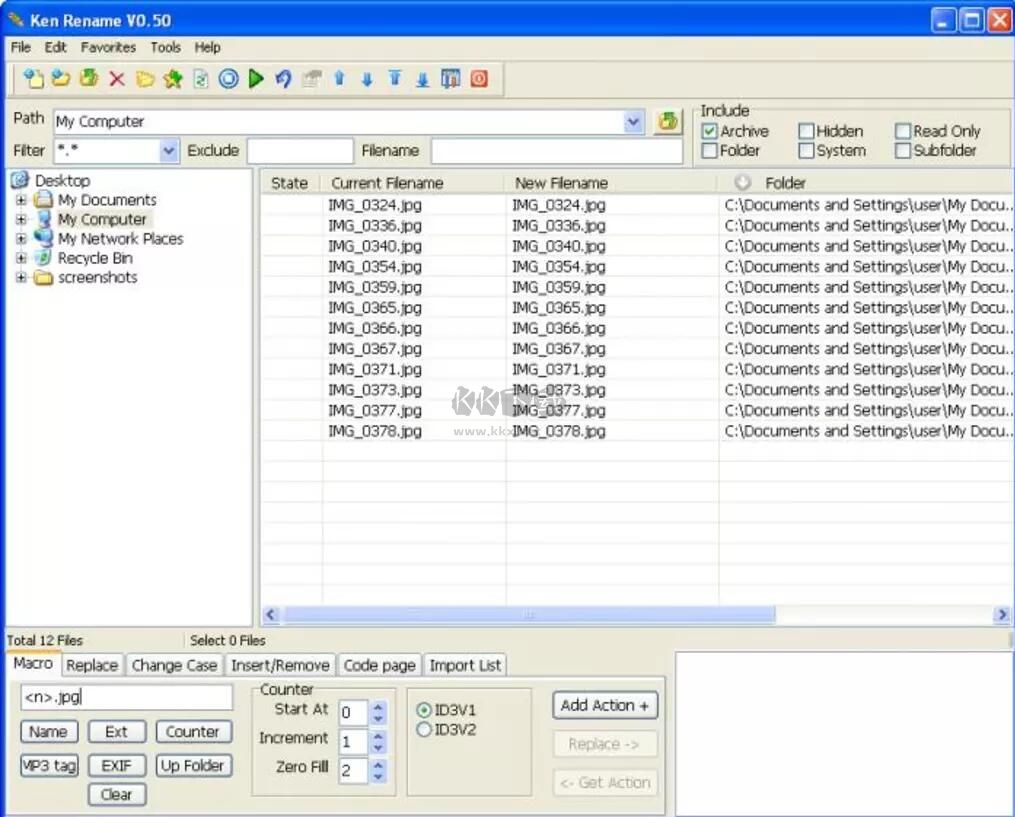 Ken Rename重命名工具