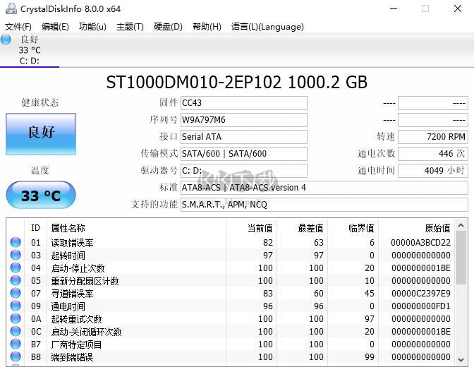 硬盘坏道检测工具2024官方正版