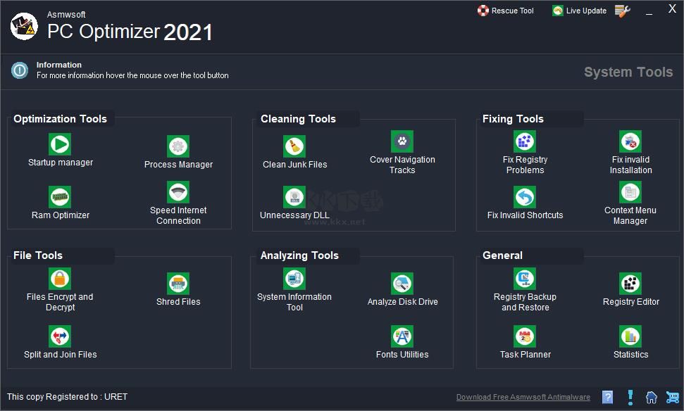 Asmw PC-Optimizer Pro特别版