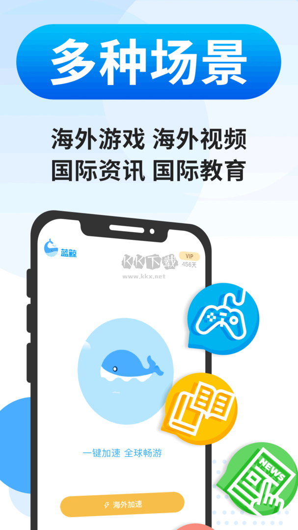 蓝鲸加速器app官网免费版最新