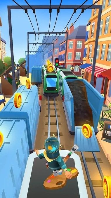 地铁跑酷国际服破解版Subway Surfers