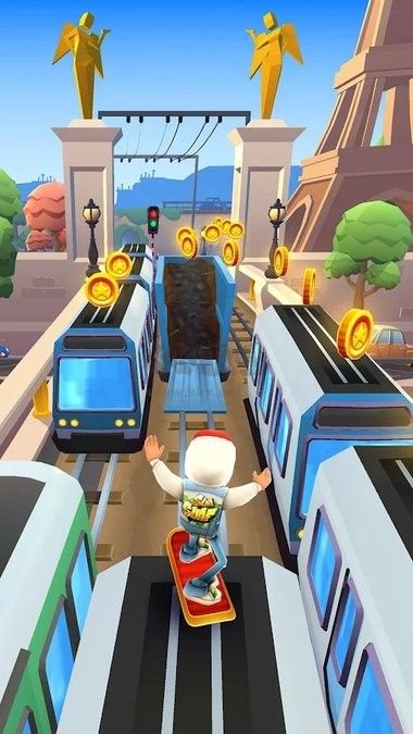 地铁跑酷国际服破解版Subway Surfers