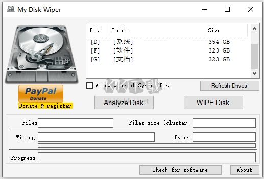 My Disk Wiper(硬盘格式化工具)