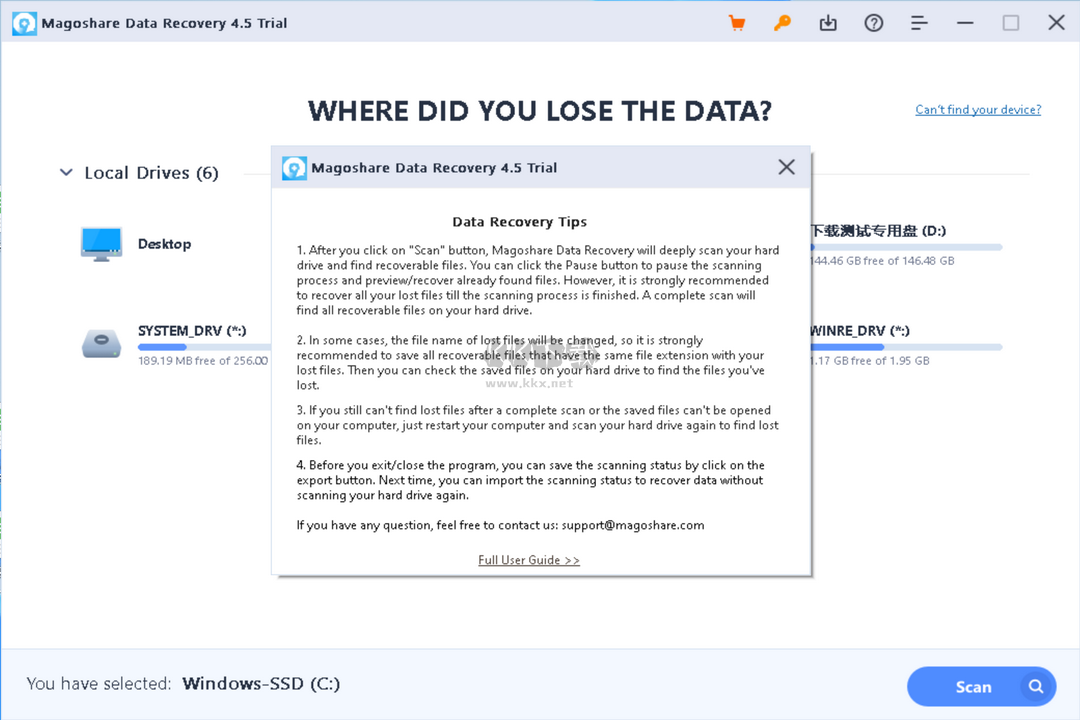 Magoshare Data Recovery(数据恢复工具)