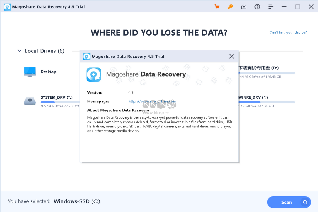 Magoshare Data Recovery(数据恢复工具)