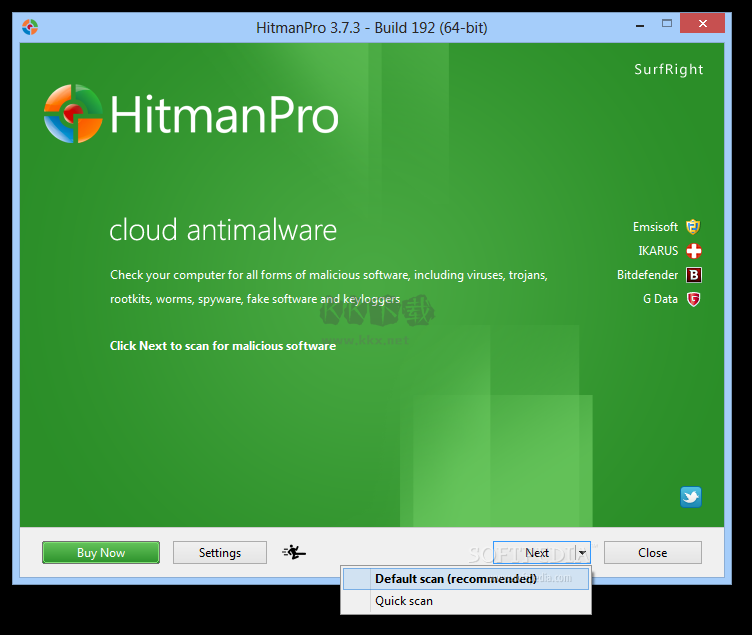 Hitman Pro(反间谍病毒软件)