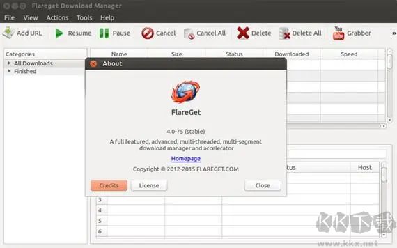 flareget download manager(高速下载工具)