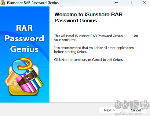 iSunshare RAR Password Genius