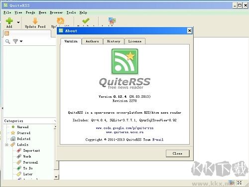 QuiteRSS(RSS订阅器)