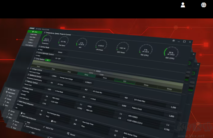 AMD Ryzen Master(cpu超频软件)