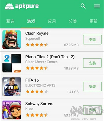 ApkPureDownload软件功能