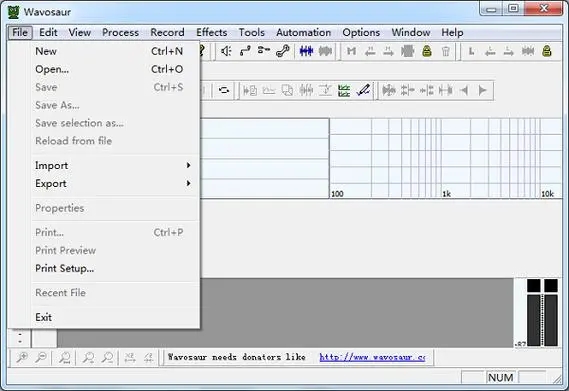 Wavosaur(音频编辑软件)