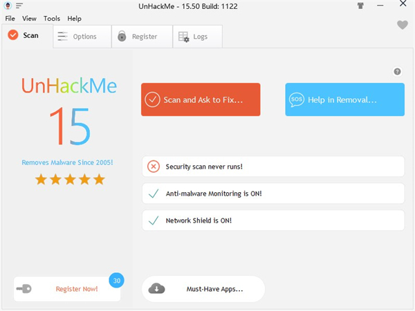 UnHackMe(木马查杀软件)