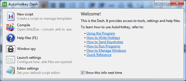 AutoHotkey(热键脚本语言编辑器)